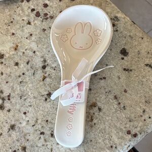 Miffy Pink White Cherry Blossom Sakura Flower Spoon Rest